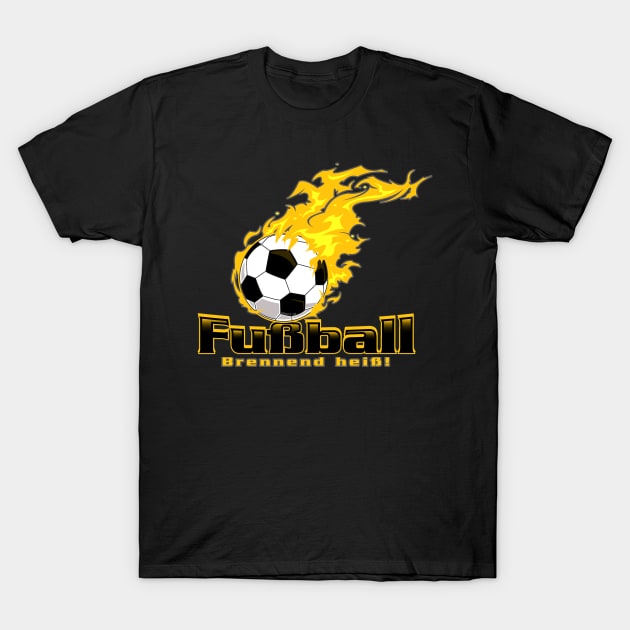 FUSBALL - heis! T-Shirt by Illustratorator